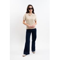 Polo feminina de equitação Harcour Pony Polo feminina de equitação Harcour Pony