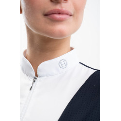 Polo de competição Harcour Paris feminino Marinho Azul-marinho