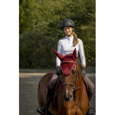 Polo Equithème Pekin de mangas compridas Polo Equithème Pekin de mangas compridas
