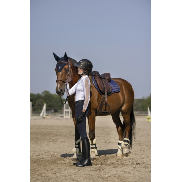 Polo Equithème Pekin de mangas compridas Polo Equithème Pekin de mangas compridas
