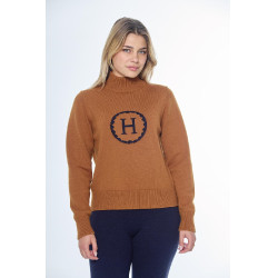 Suéter feminino de equitação Harcour Plaza