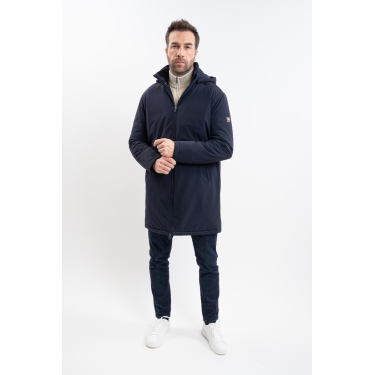 Parka longa Harcour Robertol Marinho Azul-marinho