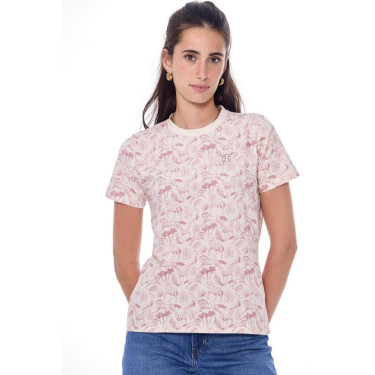 Camiseta de Equitação Feminina Harcour Tabatha