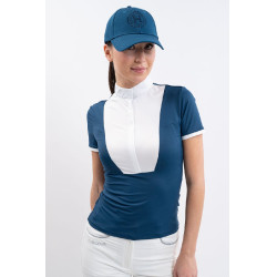 Polo de competição Harcour Shine Azul lagoa