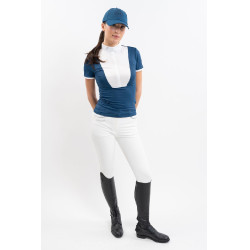 Polo de competição Harcour Shine Azul lagoa