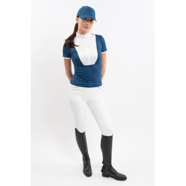 Polo de competição Harcour Shine Azul lagoa