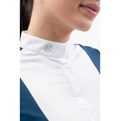 Polo de competição Harcour Shine Azul lagoa