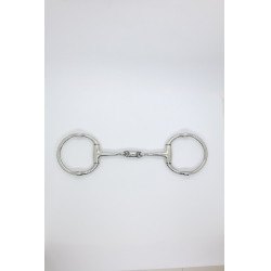 Mors elevador oliva Harcour dupla rutura 14 mm Inox Cinzento Mors elevador oliva Harcour dupla rutura 14 mm Inox Cinzento