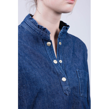 Blusa de equitação feminina Harcour elegante