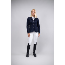 Casaco de equitação feminino compatível com airbag Casaco de equitação feminino compatível com airbag