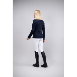 Casaco de equitação feminino compatível com airbag Casaco de equitação feminino compatível com airbag