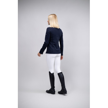 Casaco de equitação feminino compatível com airbag Casaco de equitação feminino compatível com airbag