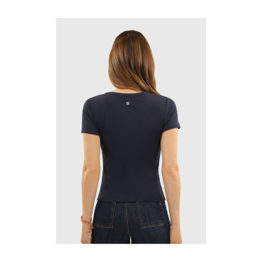Camiseta Harcour Tarlala Marinho Azul-marinho