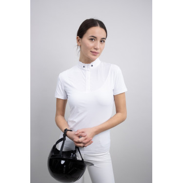Polo feminino equitação Harcour respirável Polo feminino equitação Harcour respirável