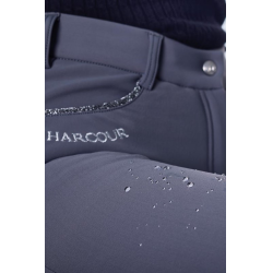 Calça polar de equitação Harcour Jaipur Cinza antracite Cinzento Calça polar de equitação Harcour Jaipur Cinza antracite Cinzento