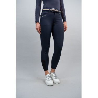Calça de equitação feminina com grip Harcour