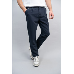 Calça Chino Harcour Bruno Marinho Azul-marinho Calça Chino Harcour Bruno Marinho Azul-marinho