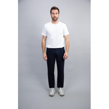 Calça Chino Harcour Bruno Marinho Azul-marinho Calça Chino Harcour Bruno Marinho Azul-marinho