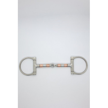 Freio Verdun com rolo de latão 12 mm Harcour Inox Cinzento