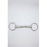 Mordedor simples de dupla rutura com elo em bola 20 mm Harcour Inox Cinzento