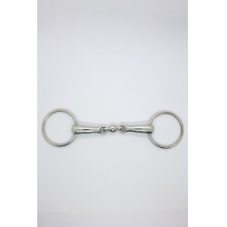 Mordedor simples de dupla rutura com elo em bola 20 mm Harcour Inox Cinzento
