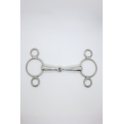 Mors Pessoa 2 anéis 21 mm Harcour Inox Cinzento