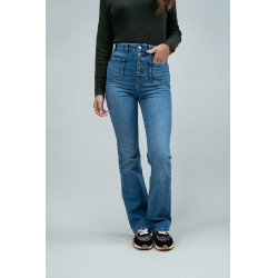 Jean Flare Harcour Juvo Jeans Cinzento