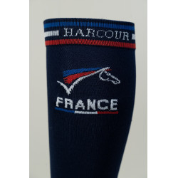 meias França Harcour Risketouh Marinho Azul-marinho