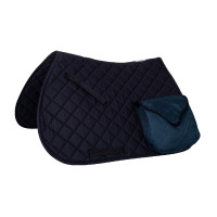 Sela trekking em algodão com bolsos Marinho Azul-marinho