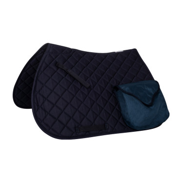 Sela trekking em algodão com bolsos Marinho Azul-marinho