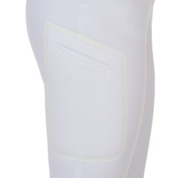Calças mulher slim fit Equestro Ridertechnology costuras termo-seladas