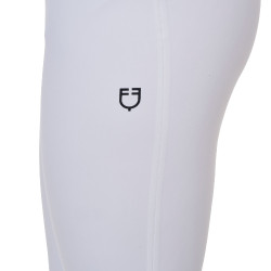 Calças mulher slim fit Equestro Ridertechnology costuras termo-seladas
