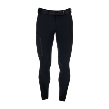 Calça slim fit masculino Equestro Ridertechnology full grip