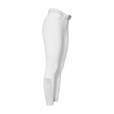 Calça slim fit feminina Equestro Ridertechnology full grip