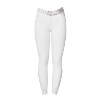 Calça slim fit feminina Equestro Ridertechnology full grip