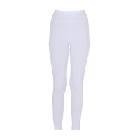 Leggings infantil com decorações perfuradas