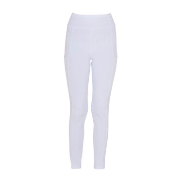 Leggings infantil com decorações perfuradas