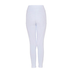 Leggings infantil com decorações perfuradas