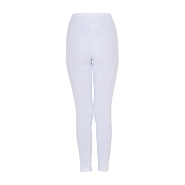 Leggings infantil com decorações perfuradas
