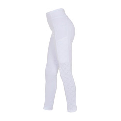 Leggings infantil com decorações perfuradas