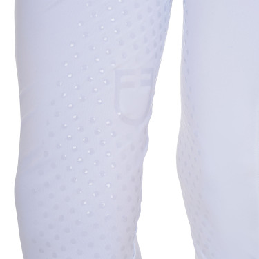 Leggings infantil com decorações perfuradas