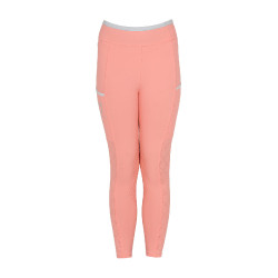 Leggings infantil com decorações perfuradas