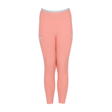 Leggings infantil com decorações perfuradas