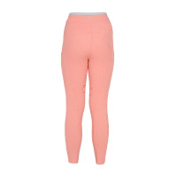 Leggings infantil com decorações perfuradas