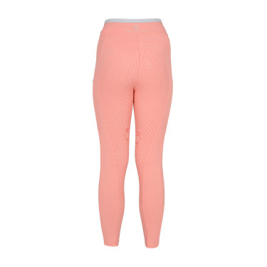 Leggings infantil com decorações perfuradas
