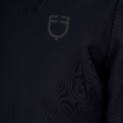 Camisola técnica masculina Equestro Ridertechnology com capuz