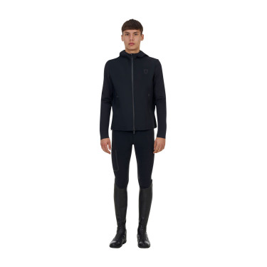 Camisola técnica masculina Equestro Ridertechnology com capuz