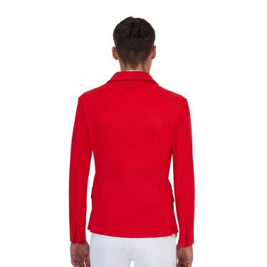 Casaco de concurso masculino Equestro Ridertechnology costuras seladas a quente