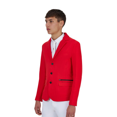 Casaco de concurso masculino Equestro Ridertechnology costuras seladas a quente