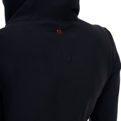 Moletom técnico feminino Equestro Ridertechnology com capuz
